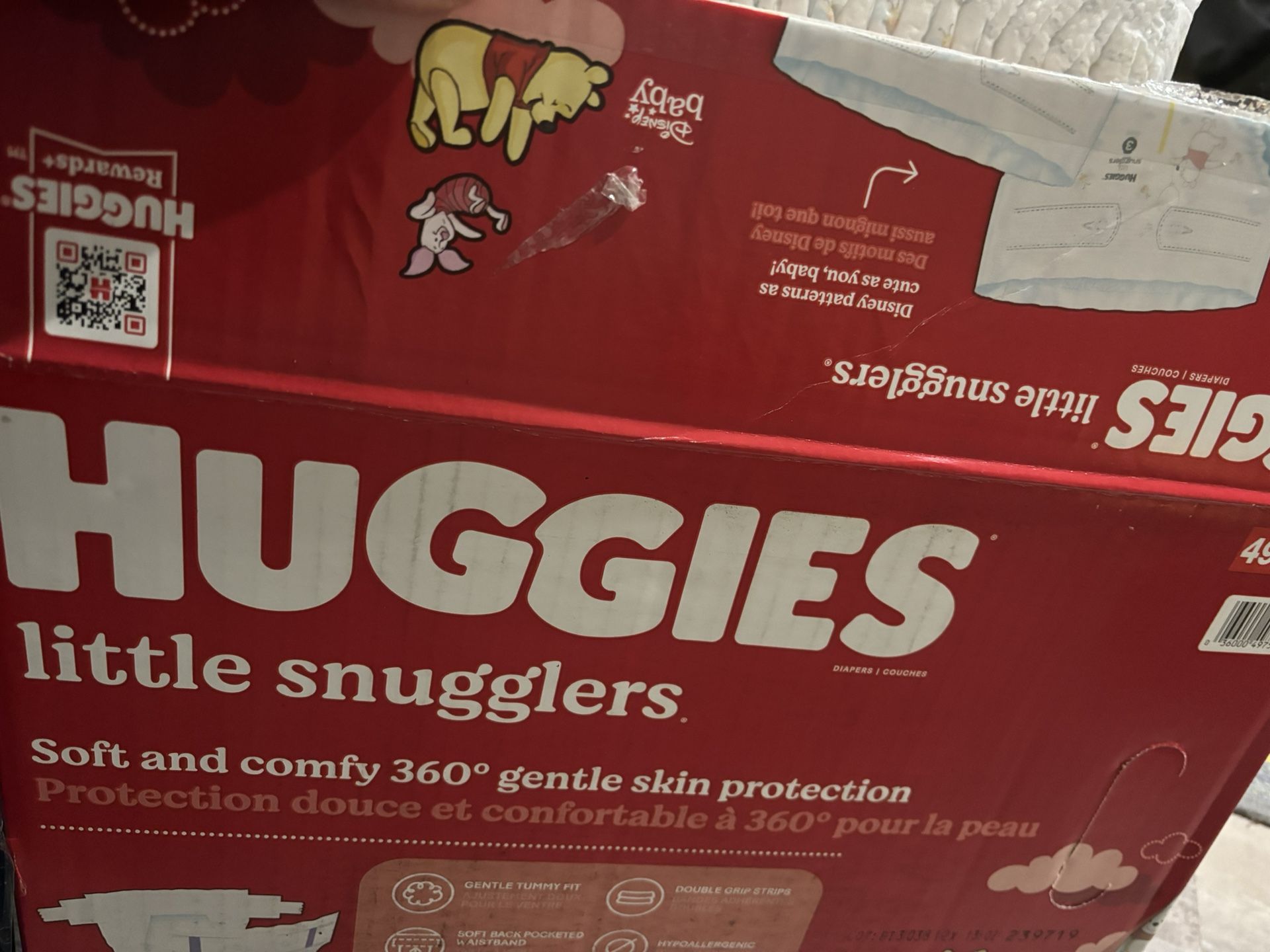 Huggies snugglers