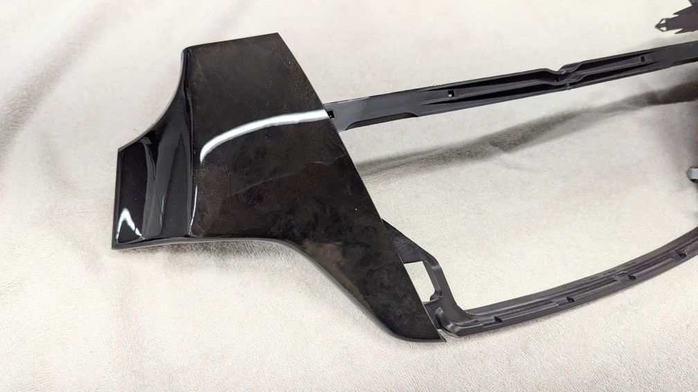 Dash Trim For Mercedes-Benz GLS GL-Class Anthracite Black Poplar 729