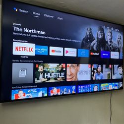 75” Hisense Android Smart TV