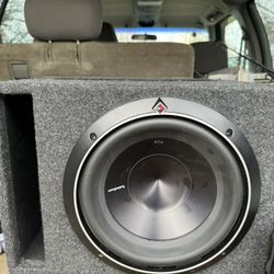 10 Inch P3 Rockford Fosgate Sub 