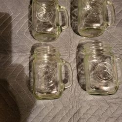 GOLDEN HARVEST DRINKING JARS 