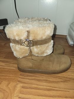 Womens GBG Furry Boots 7.5