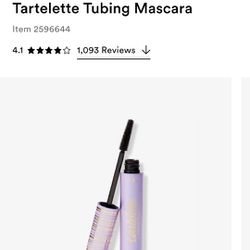 Tartelette tubing mascara new! They Are 27$ 