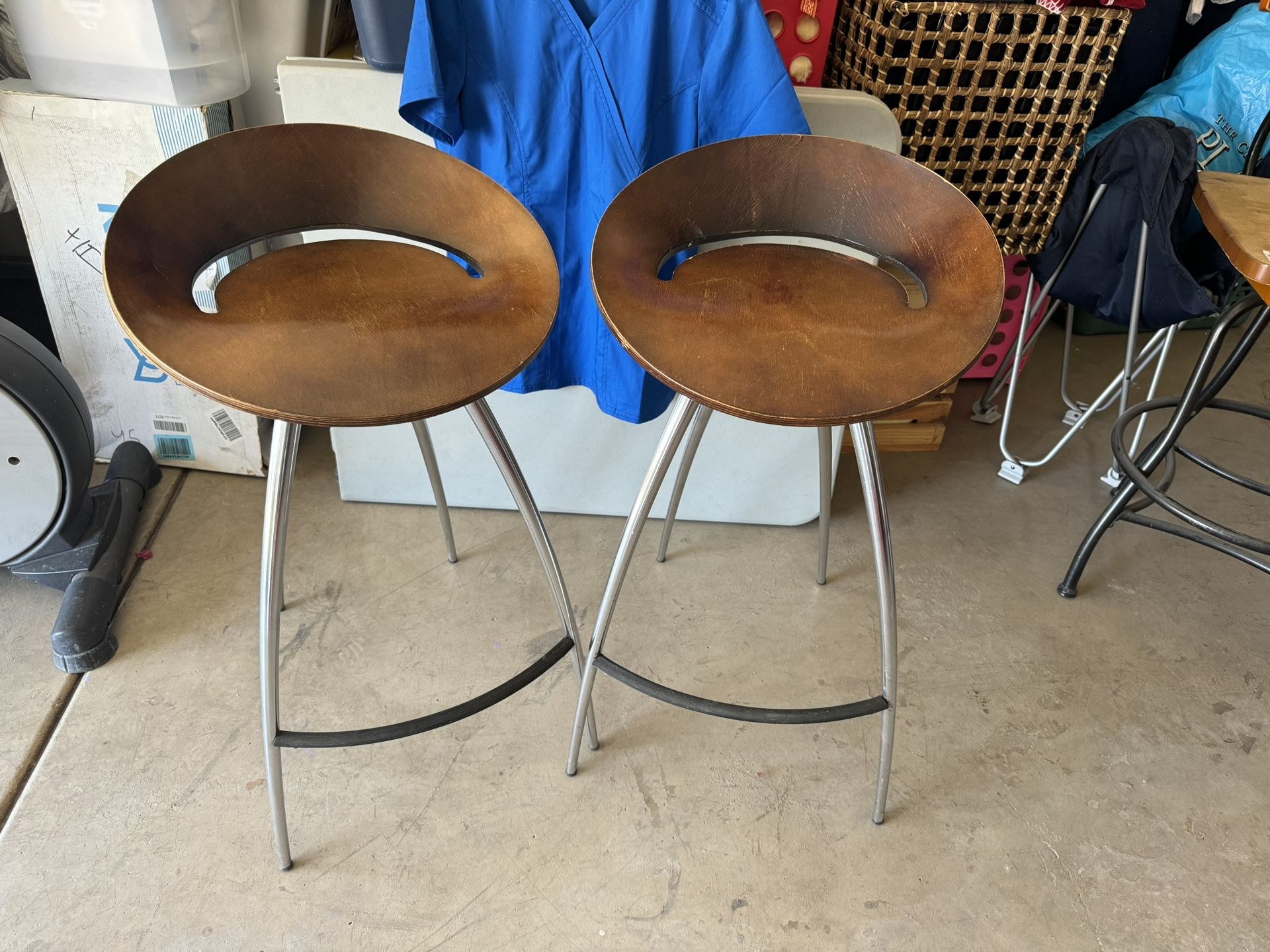 Set Of 2 Bar Stools