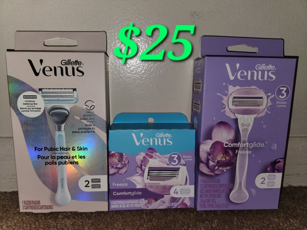 Venus Razors And Refills Bundle