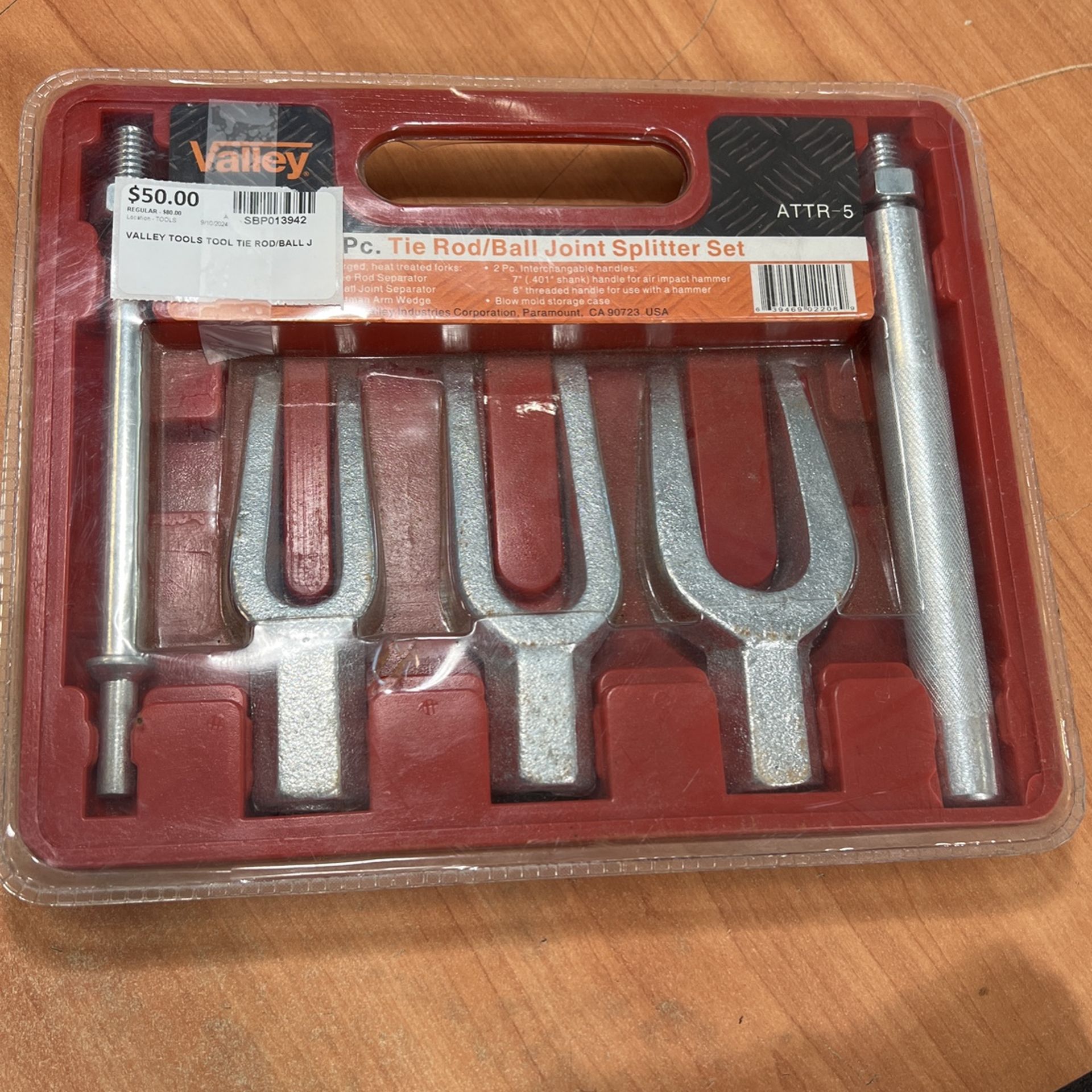 VALLEY 5PC TIE ROD/BALL JOINT SPLITTER SET