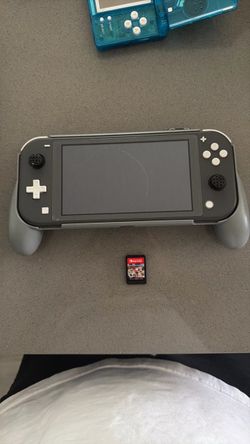 Nintendo Switch Lite Gray with Game Cartridge (no charger)
