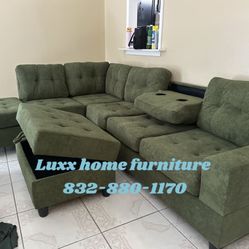 Sectional Sofa New Green 