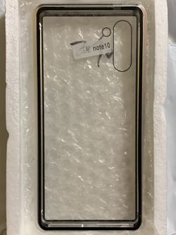 Two Side Tempered Glass Magnetic Adsorption Phone Case