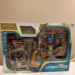 Pokemon TCG Lucario Vstar Special Factory Brand New sealed- fusion strike 