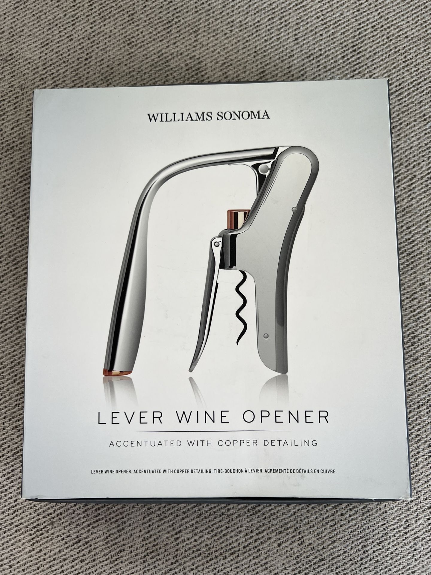 Williams Sonoma Wine Opener