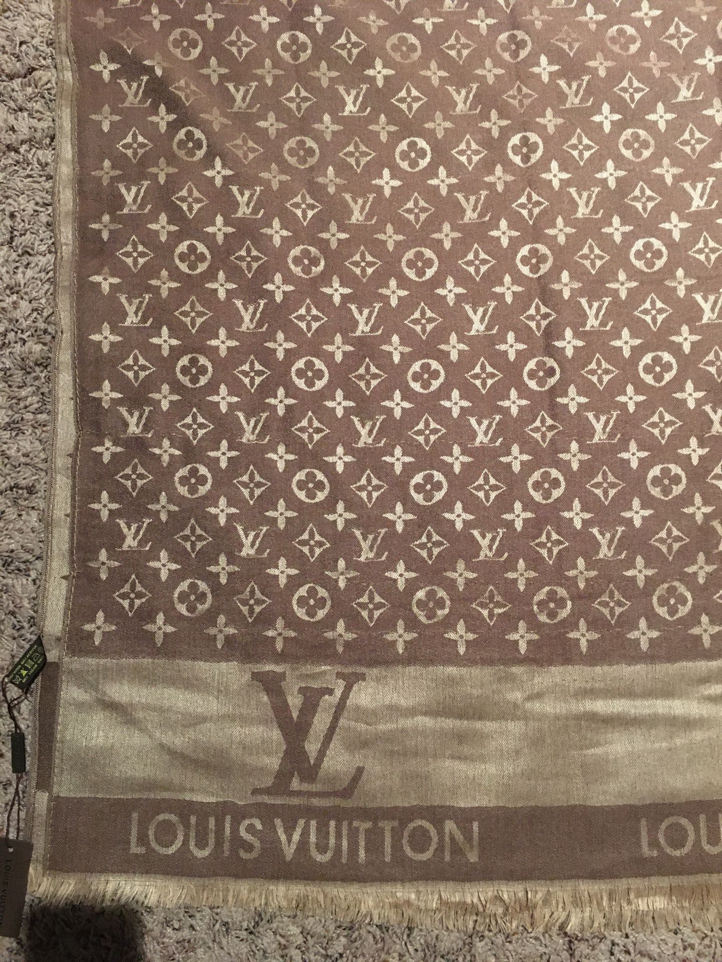 Louis Vuitton Paris Blue Scarf Monogram PRICE NEGOTIABLE!!! for Sale in New  York, NY - OfferUp