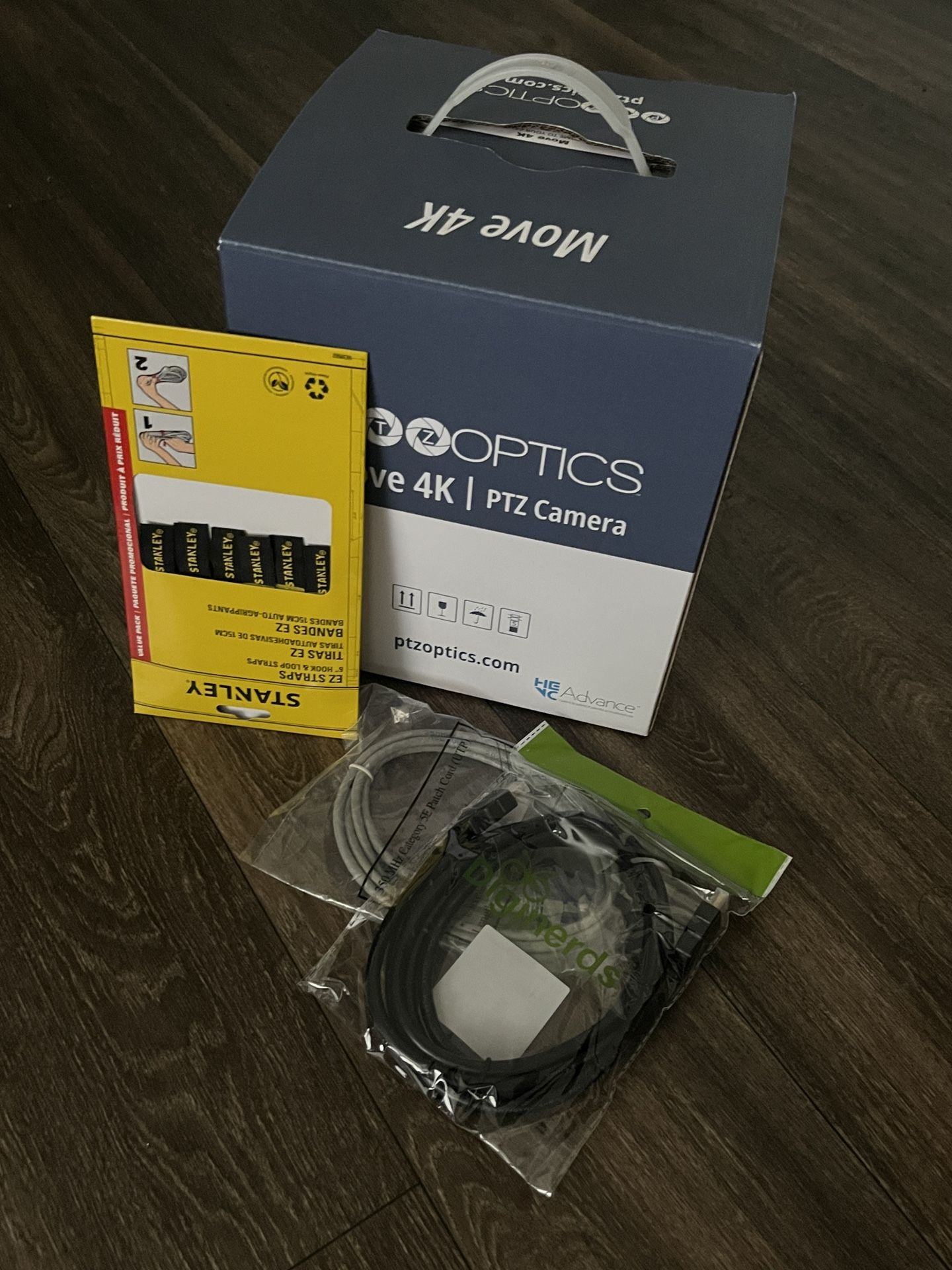 PTZOptics Move 4k 20x Auto-Tracking PTZ Camera