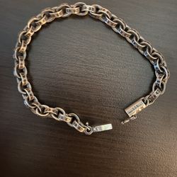 Chrome Hearts Paper Chain Bracelet 