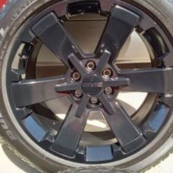 Chevrolet Tahoe Wheels Suburban Rims Silverado GMC Yukon Sierra Denali Snowflakes Trail Boss High Country Cadillac Escalade