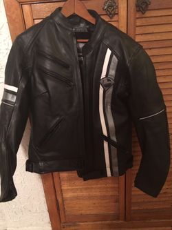 Motorcycle coat brand new never worn... no lie padding and all