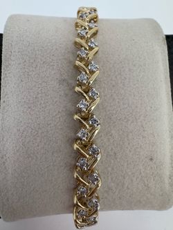 Gold/Diamond Bracelet