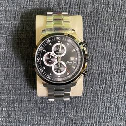 Kenneth Cole Men's KC9384 Silver Stainless-Steel Quartz Watch