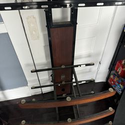 Tv stand with attached mount
