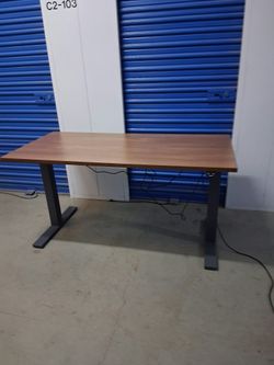 Electric Sit And Stand Ergonomic Desk By poppin brand