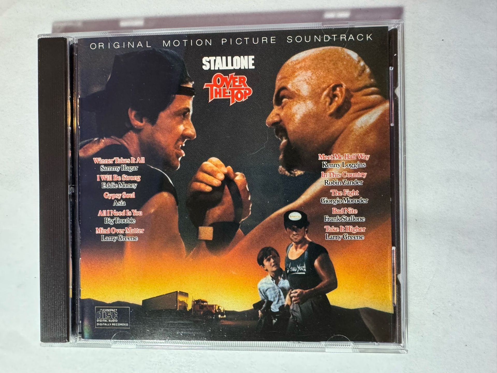 Over The Top: Original Motion Picture Soundtrack CD Van Halen Hager ** MINT **