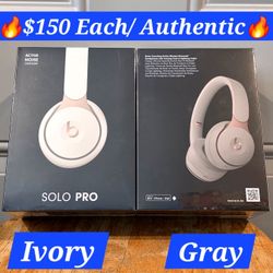 🔥Beats Solo Pro Wireless NC🔥100% Original🔥$150 Firm On Price🔥 New Sealed