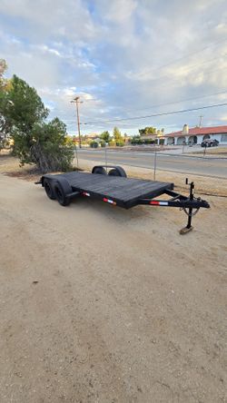 Tractor Skid Steer Back Hoe Bobcat Heavy Duty Trailer