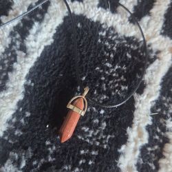 Handmade Goldstone Pendant Necklace