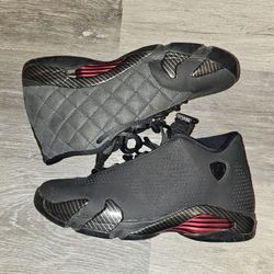 Black Ferrari Jordan 14s