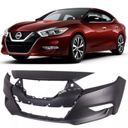 Nissan Maxima Front Bumper NEW 2016 To 2018 With Sensor Holes