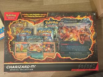 Charizard ex collection box