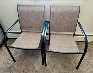 🪑 Set of 2 Chairs – Indoor or Outdoor | $30 for BOTH! 🪑