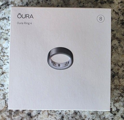 Oura Ring 4 Size 8