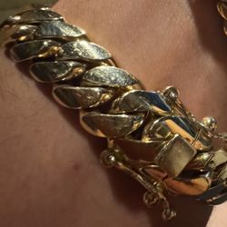 10k solid gold bracelet