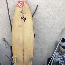 Hawaiian Surfboard By John Carper 3 Fin Fiberglass