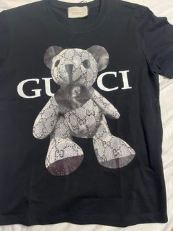 週末値下げ　GUCCI グッチ TEDDYBEAR PATCH Tシャツ Gucci T Shirt Teddy Bear Gucci Original Bear-patch Oversize