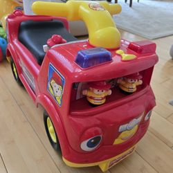 Fisher-Price Fire Truck Ride On 