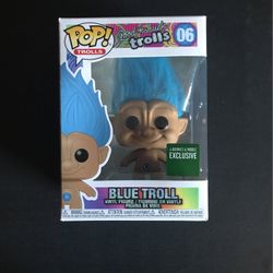 Good Luck Trolls Blue Troll Funko Pop