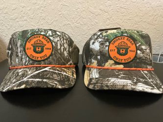 SMOKEY THE BEAR SNAPBACK $25EACH