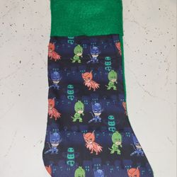 PJ Masks Animated Series Christmas Stocking handmade