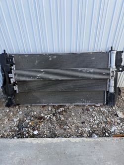 Chevrolet Silverado 2022 Car Radiator and AC Condenser Assembly and Oil cooler
