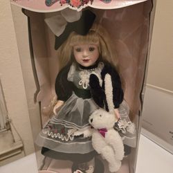 Victorian Collection Genuine Porcelain Doll by Melissa Jane