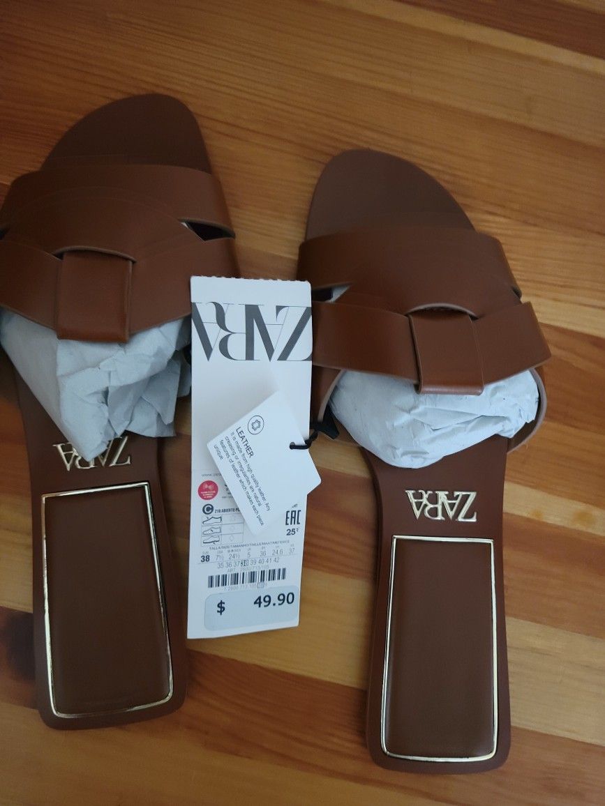 Zara Sandals Women's Size 7 1/2