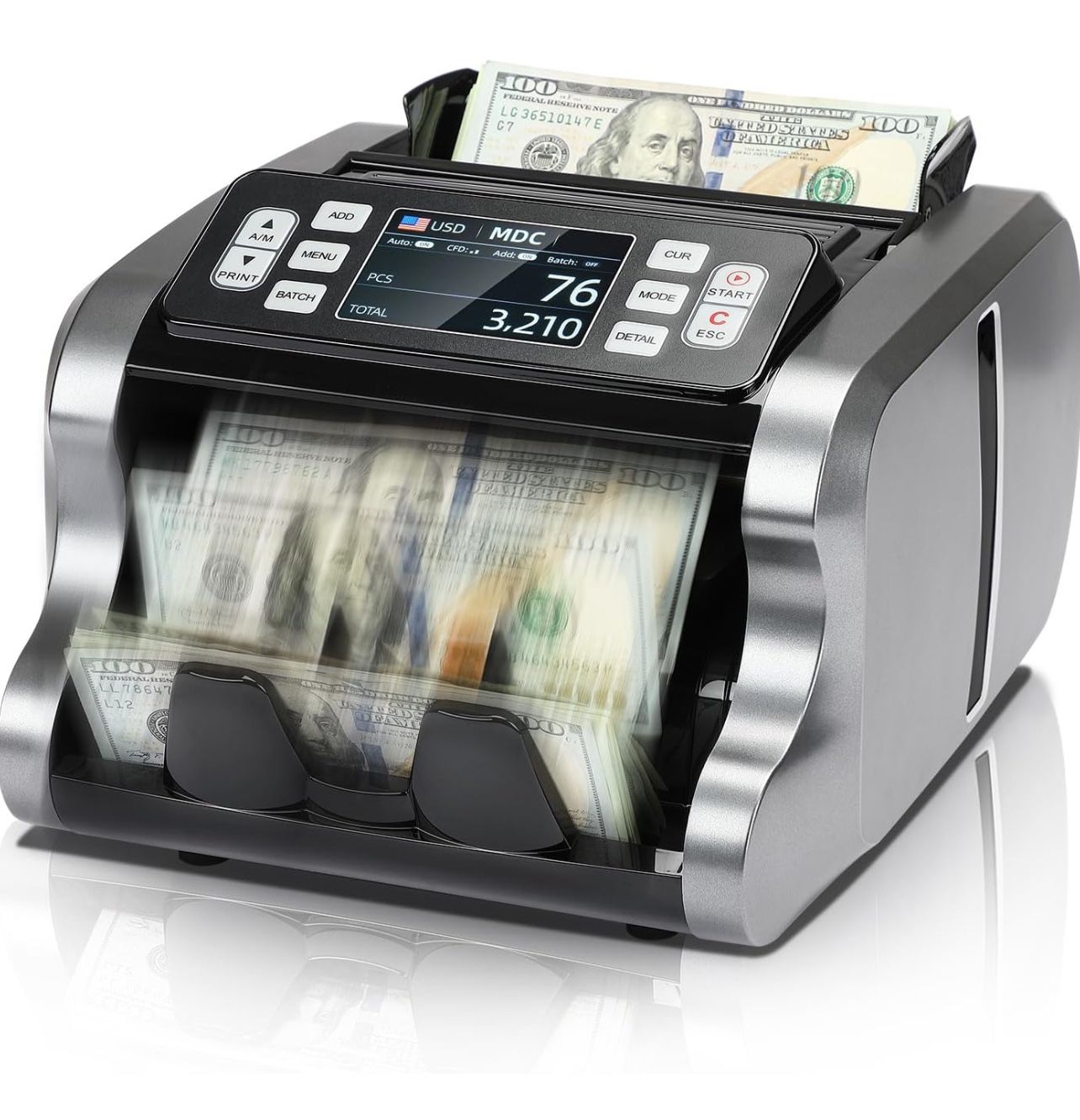 Mixed Denomination Money Counter Machine