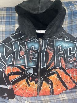 Vale forever black widow zip up hoodie 2XL
