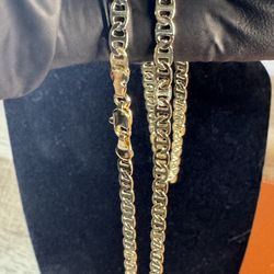 ⚓ Gold Filled 20” Anchor Chain Necklace – New ⚓