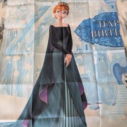 Frozen Happy Birthday Banner 