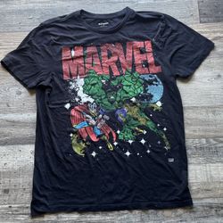 Size Medium m Men’s Marvel Hulk Thor Loki Shirt Old Navy 