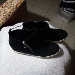 "MADDEN GIRL" Ankle Canvas In BLACK (Sz. 8.5)