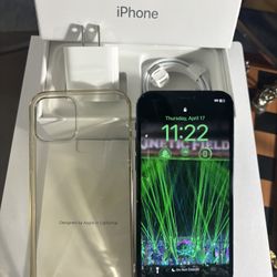 Apple iPhone 12 128gb - BLACK - Factory UNLOCKED - T-Mobile AT&T GSM SIM - Box & Accessories Included - *CLEAN IMEI GUARANTEED*